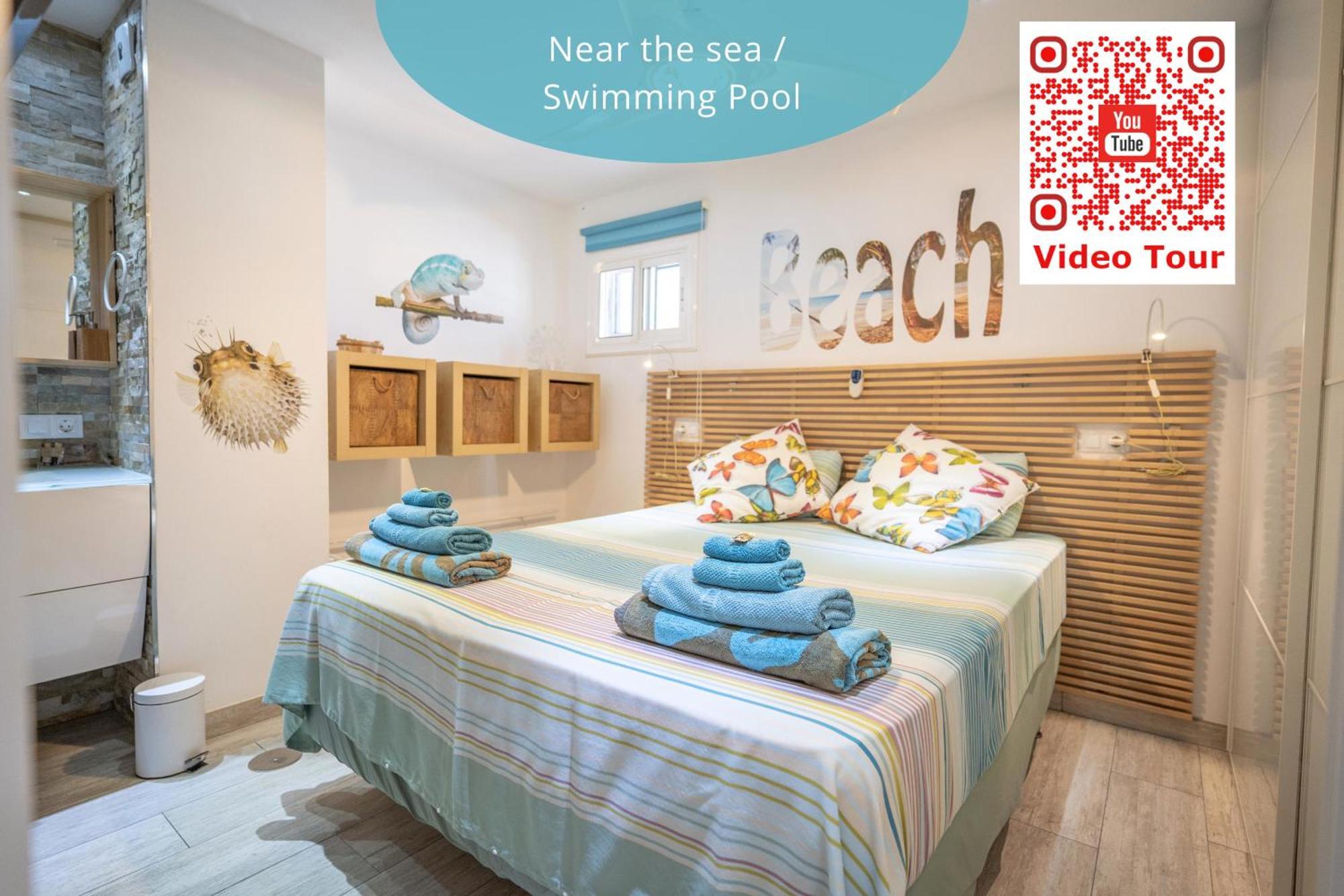 Go2Tenerife Apart'Cala Pool & Beach At 5 Mins ลอส กริสเตียนอส ภายนอก รูปภาพ